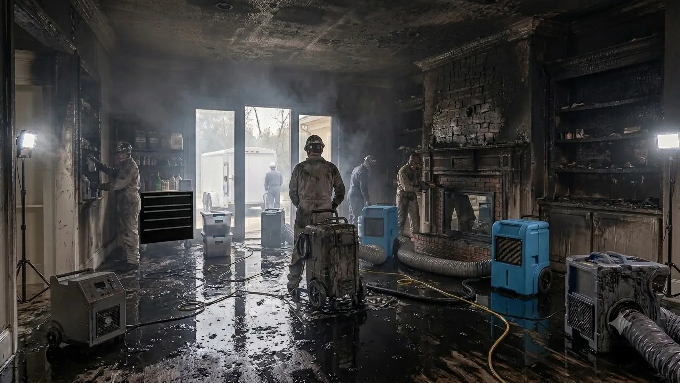 Fire Damage Restoration in Plantation, FL